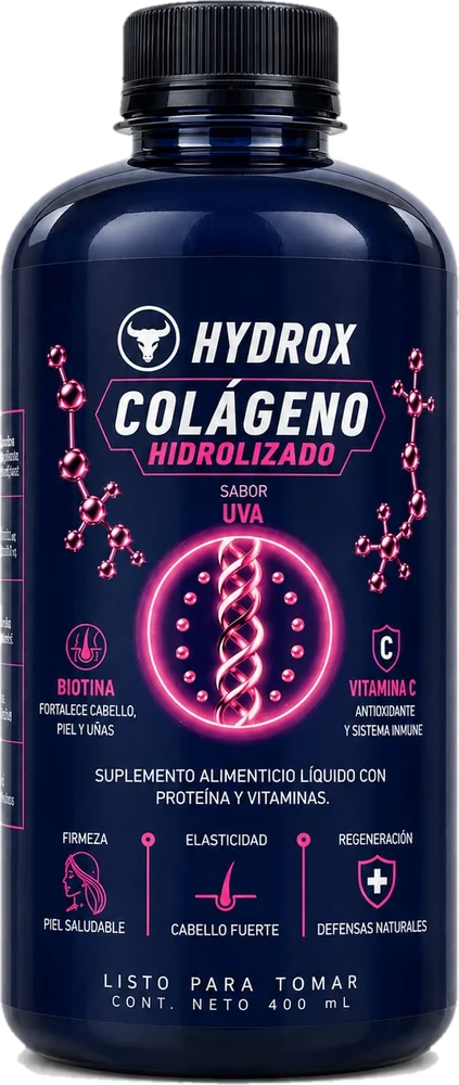 HYDROX Colágeno Hidrolizado sabor Uva